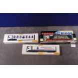 3x Lledo PLC Cargo Kings Diecast Lorries All In Individual Boxes, Comprising Of; Heddlu