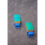 2x Mint Matchbox A Lesney Product #60 Office Site Truck one in an E Type crisp box & one in an F