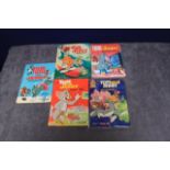 5x Tom & Jerry Annuals 1974, 1975, 1976, 1977, 1979