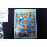 Blue Box (Hong Kong) Plastic Toys Series # 6001 Educational Zoo In Box