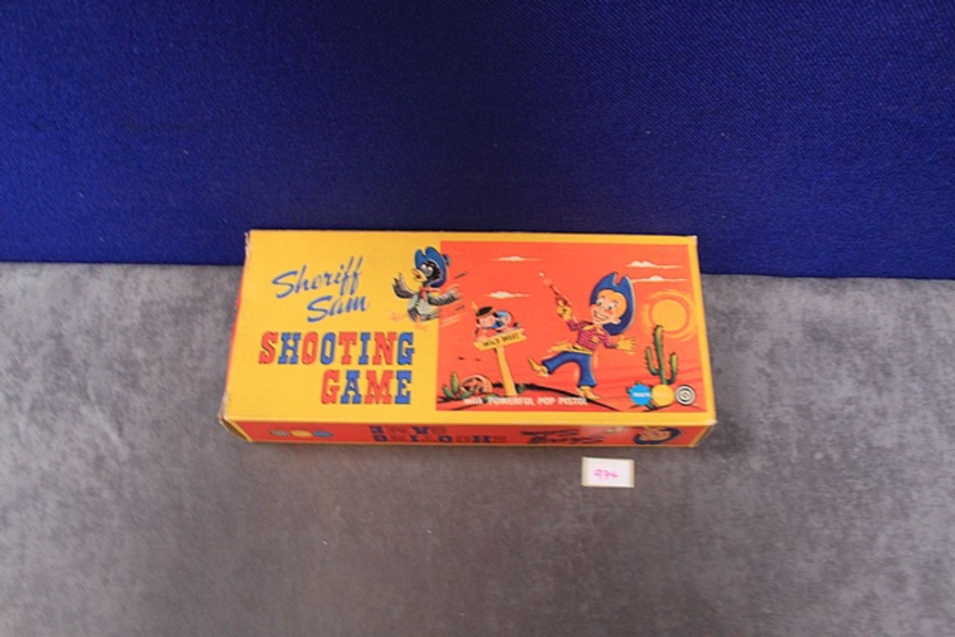 Marx Toys Sheriff Sam Shooting Game In Box - Image 2 of 2