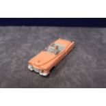 Mint Dinky Toys Diecast # 131 Cadillac Tourer In Salmon Pink With Very Good Box One Inner Tag