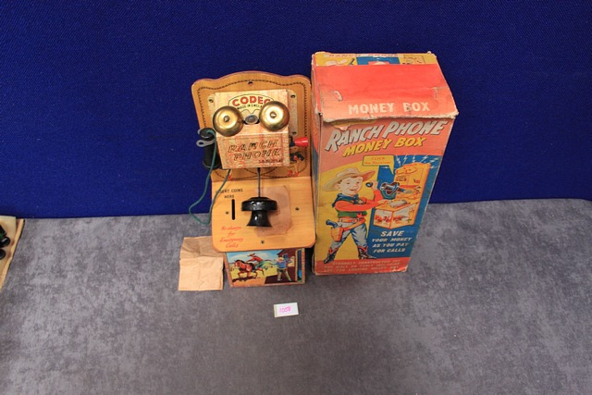 Quite Rare Codeg Ranch Phone Money Box in Box - Image 2 of 3