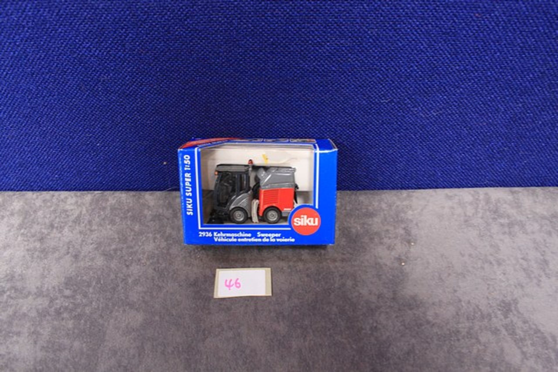 Siku Diecast Number 2936 Mini Road Sweeper With Box