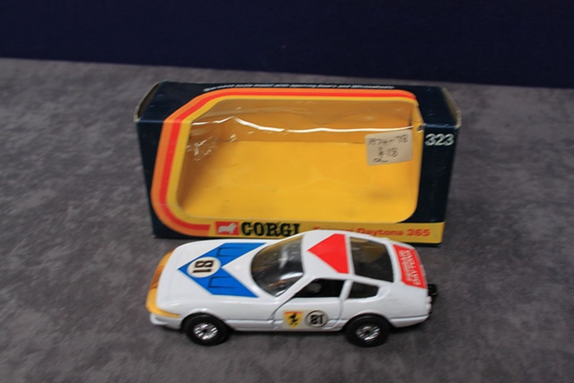 Corgi Diecast Number 323 Daytona 365 GTB/4 With Excellent Box - Image 2 of 2