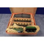 Very Rare Exceptional 1920's/30's Hornby Clockwork train No 2 Pullman Set very clean in box