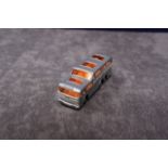 Mint Matchbox Superfast Diecast # 66 Greyhound Coach With Amber Windows With A Quite Rare Gloss