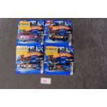 4x Hotwheels 2006 First Editions Comprising Of #S 36/38 Datsun 240Z, 7/38 69 Corvette ZL-I, 15/38