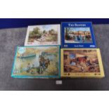 4x Assorted Jigsaw Puzzles 500 Pieces