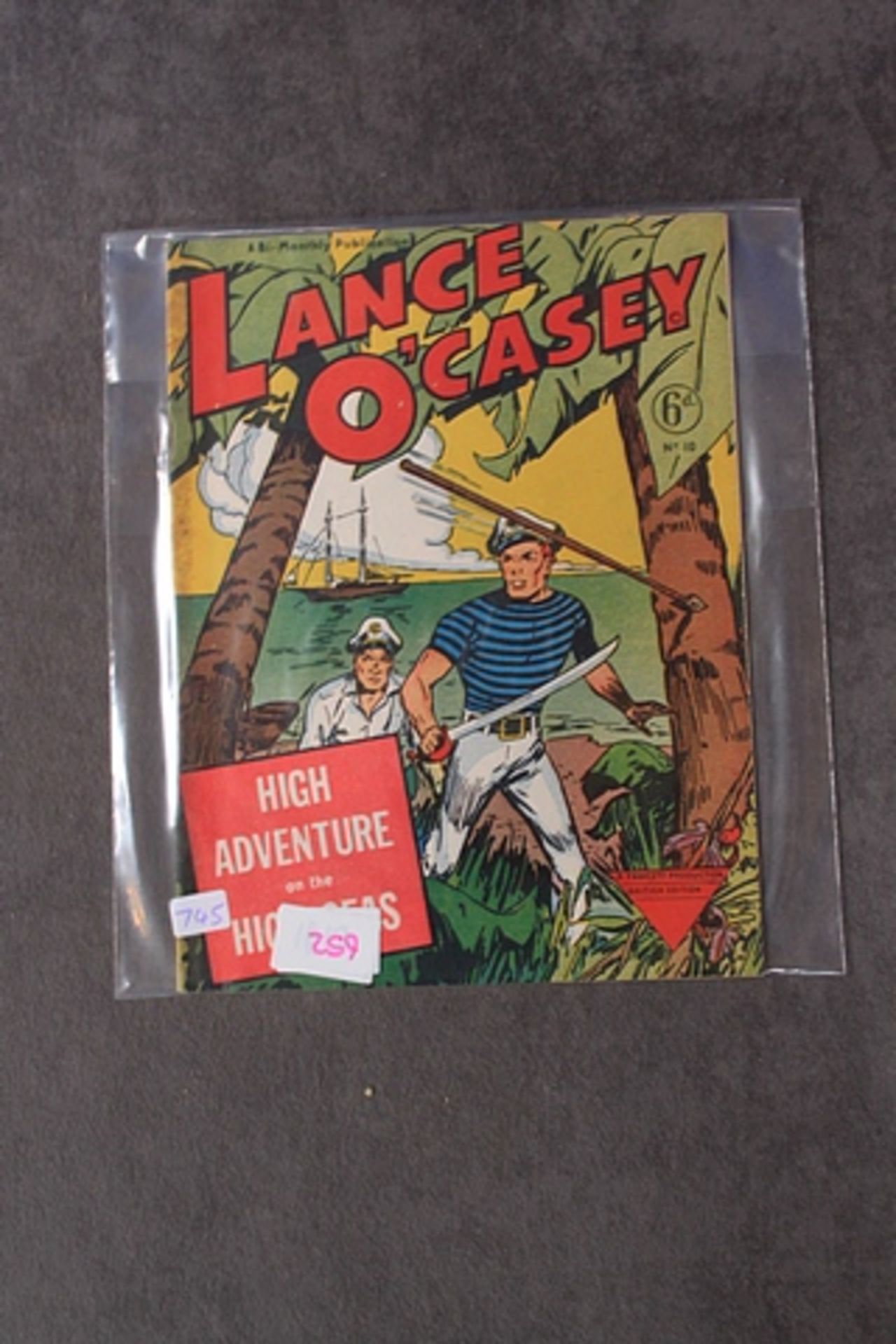 Lance O'casey #10 L. Miller & Son, 1951 Series