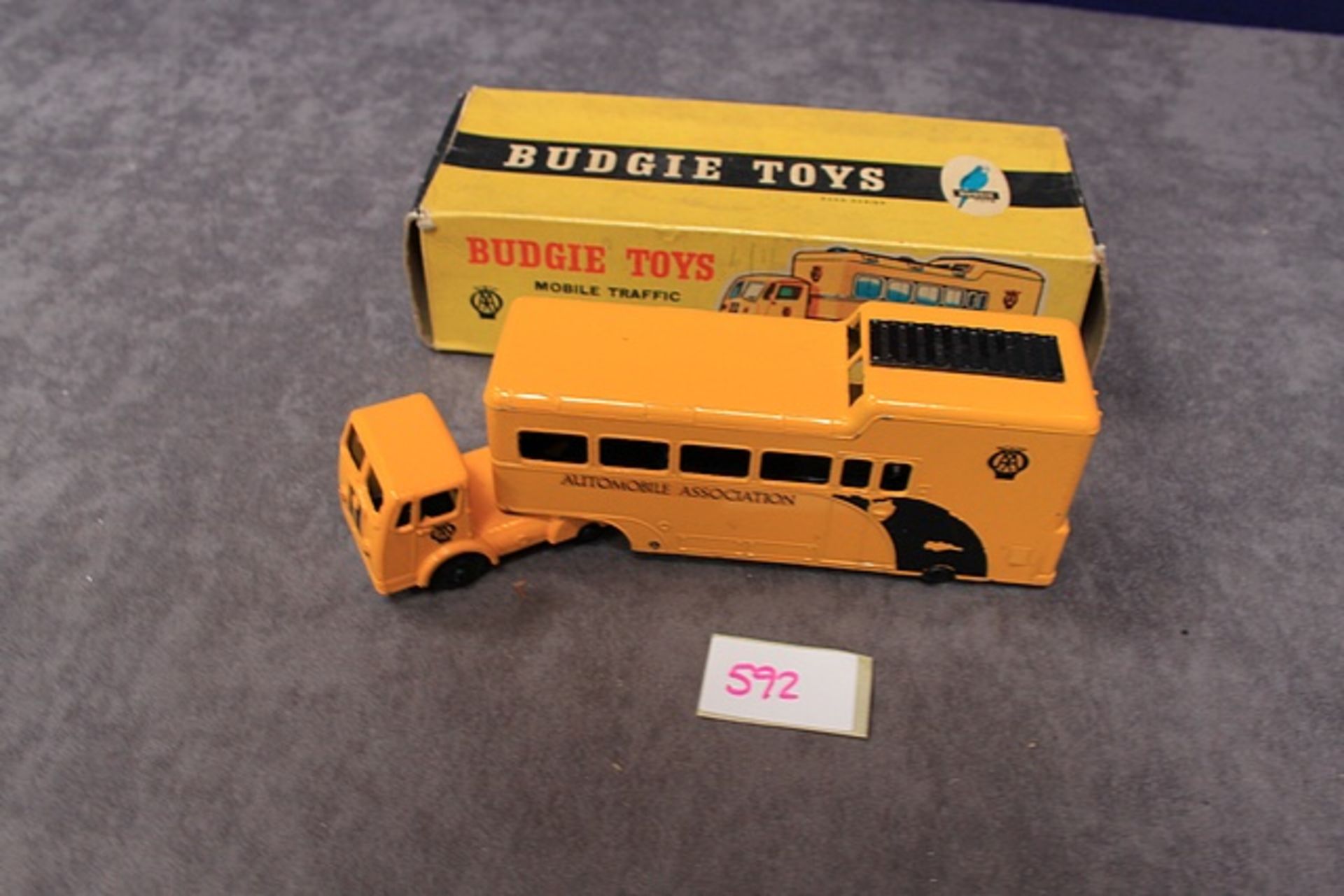 Budgie Diecast Aa Mobile Traffic Control Unit 'Jumbo' In Box - Image 2 of 2