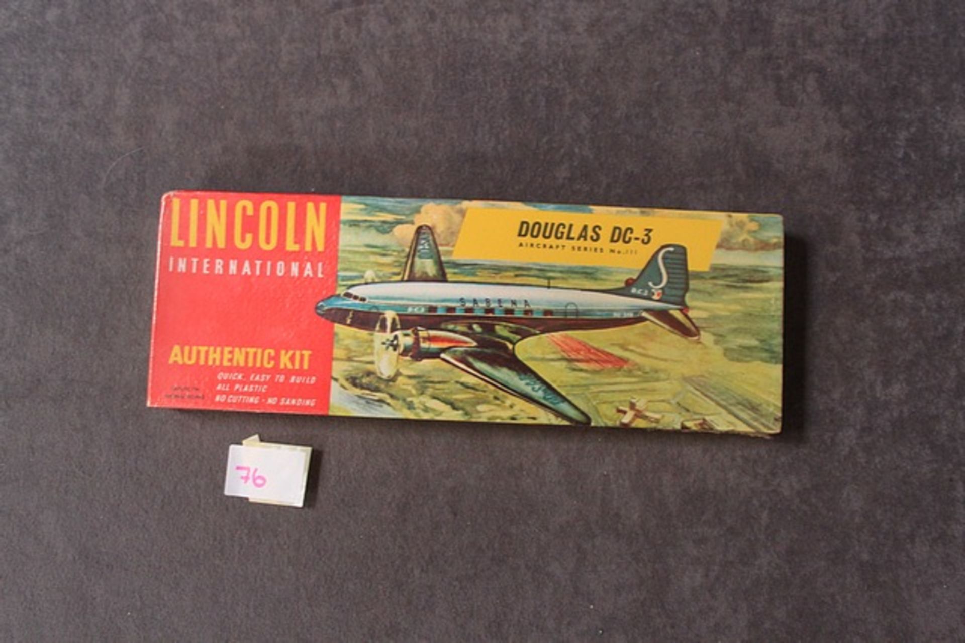 Lincoln International Authentic Kit No: 111 Douglas DC-3 Boxed With Original Cellophane