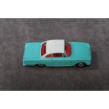 Corgi Toys diecast #143 Ford Capri in pale blue with white hood in box