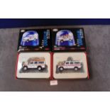 2x Corgi Nine Double Nine Diecast Models, comprising of; CC07709 Land Rover 110 Traffic Unit Metro