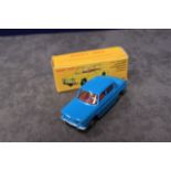 Mint French Dinky Diecast # 517 Renault R8 In Blue In High Quality Repro Boxes