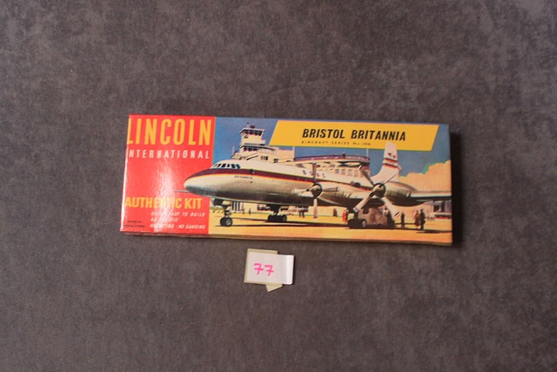 Lincoln International Authentic Kit No: 106 Bristol Britannia Boxed With Original Cellophane