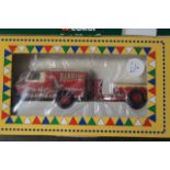 Corgi diecast # CC07401 Fairground Attractions Land Rover & Trailer in box