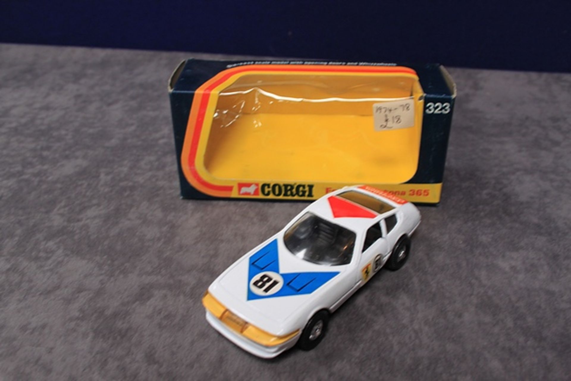 Corgi Diecast Number 323 Daytona 365 GTB/4 With Excellent Box