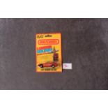 Matchbox Diecast Sun Burner Celica On Original Card But Opened