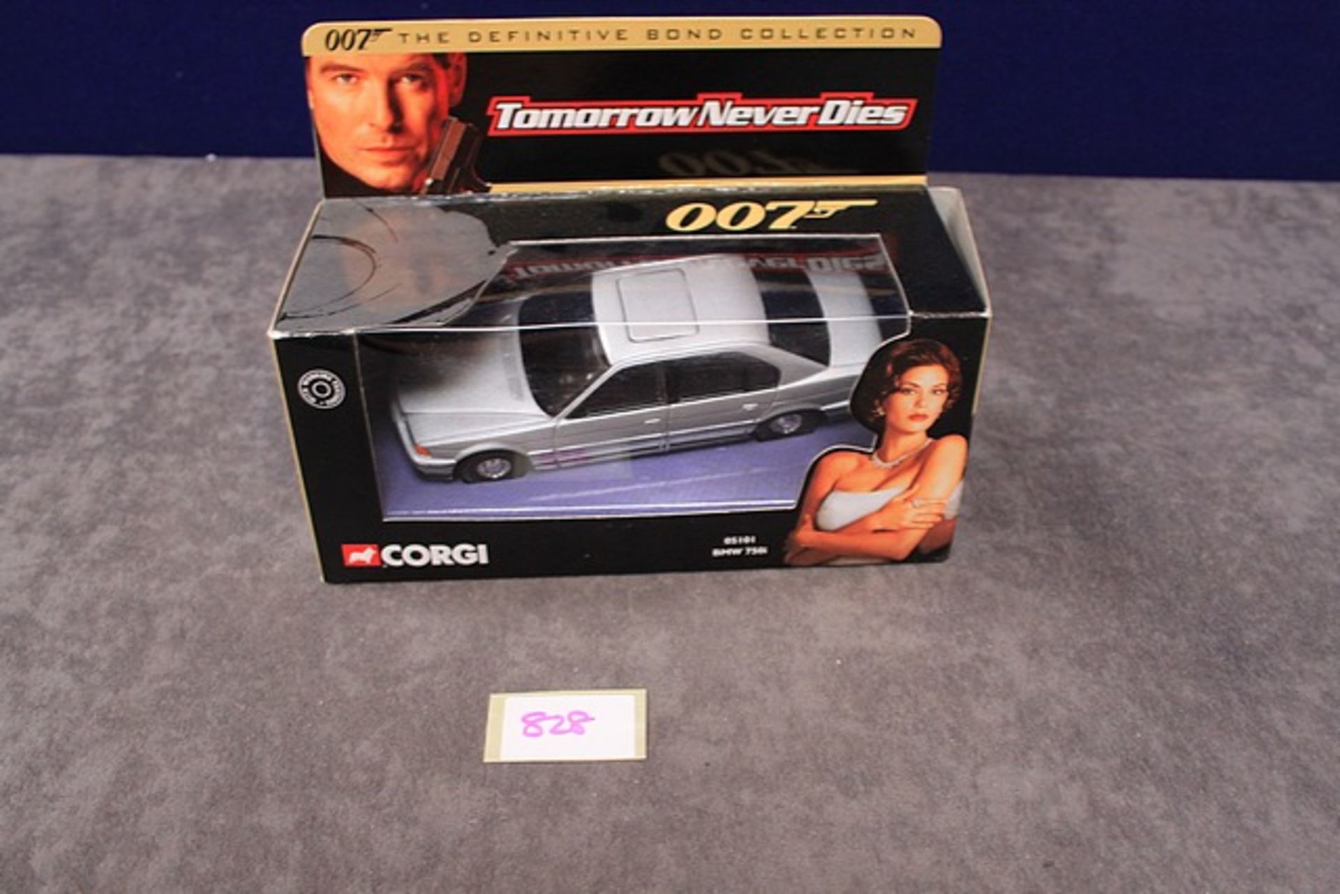 Corgi Diecast 007 The Definitive Bond Collection # 05101 BMW 7650i From Tomorrow Never Dies In Box - Image 2 of 2