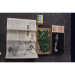 The Lindberg Kit No 440:50 Messerschmitt ME-410 Off Sprues With Instructions In Box