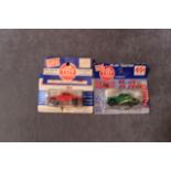 2x Budgie Miniatures Diecast In Original Packaging Comprising Of; # 14 Police Car Green, # 60