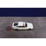 Dinky Toys Diecast # 264 Rover 3500 Police With Road Sign In Excellent Box