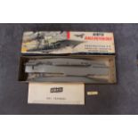 Airfix Construction Kit Scale Series 4 No F401S HMS Victorious With Instruction In Box