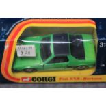 Corgi Toys diecast #314 Fiat X 1/9 Bertone in box