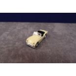 Vanguards Diecast # VA47000 Triumph TR3A Open Top In Pale Yellow In Box