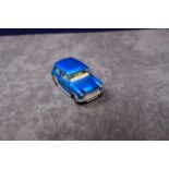 Rare Dinky Toys Diecast # 183 Morris Mini-Minor Automatic In Blue With White Interior In Box