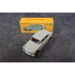 Mint French Dinky Diecast # 533 404 Peugeot In Cream In High Quality Repro Boxes