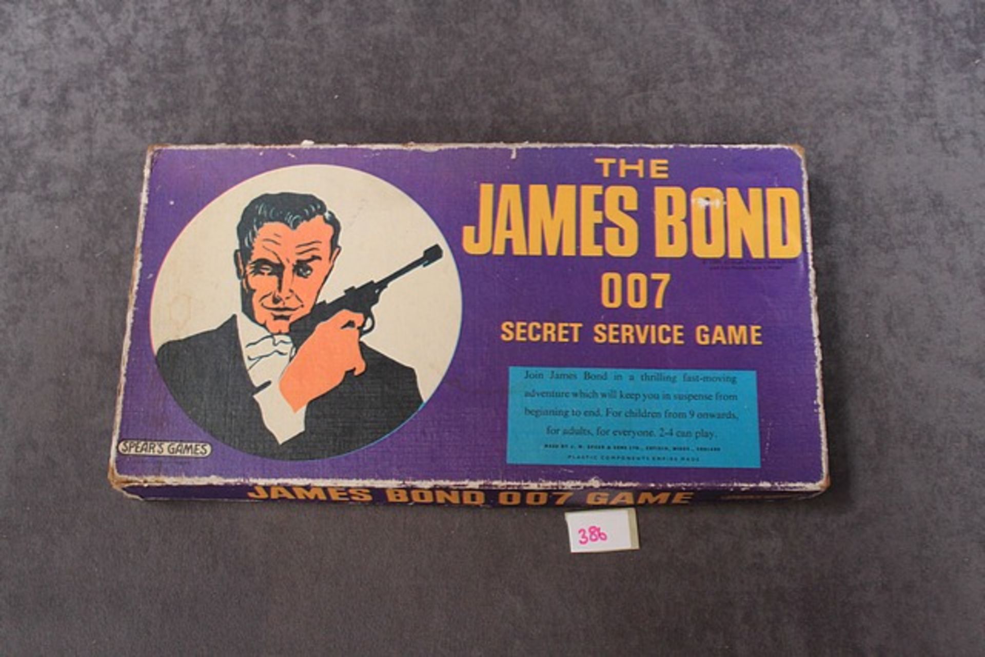 Spears Games Rare 1966 The James Bond 007 Secret Service Game - Image 2 of 2