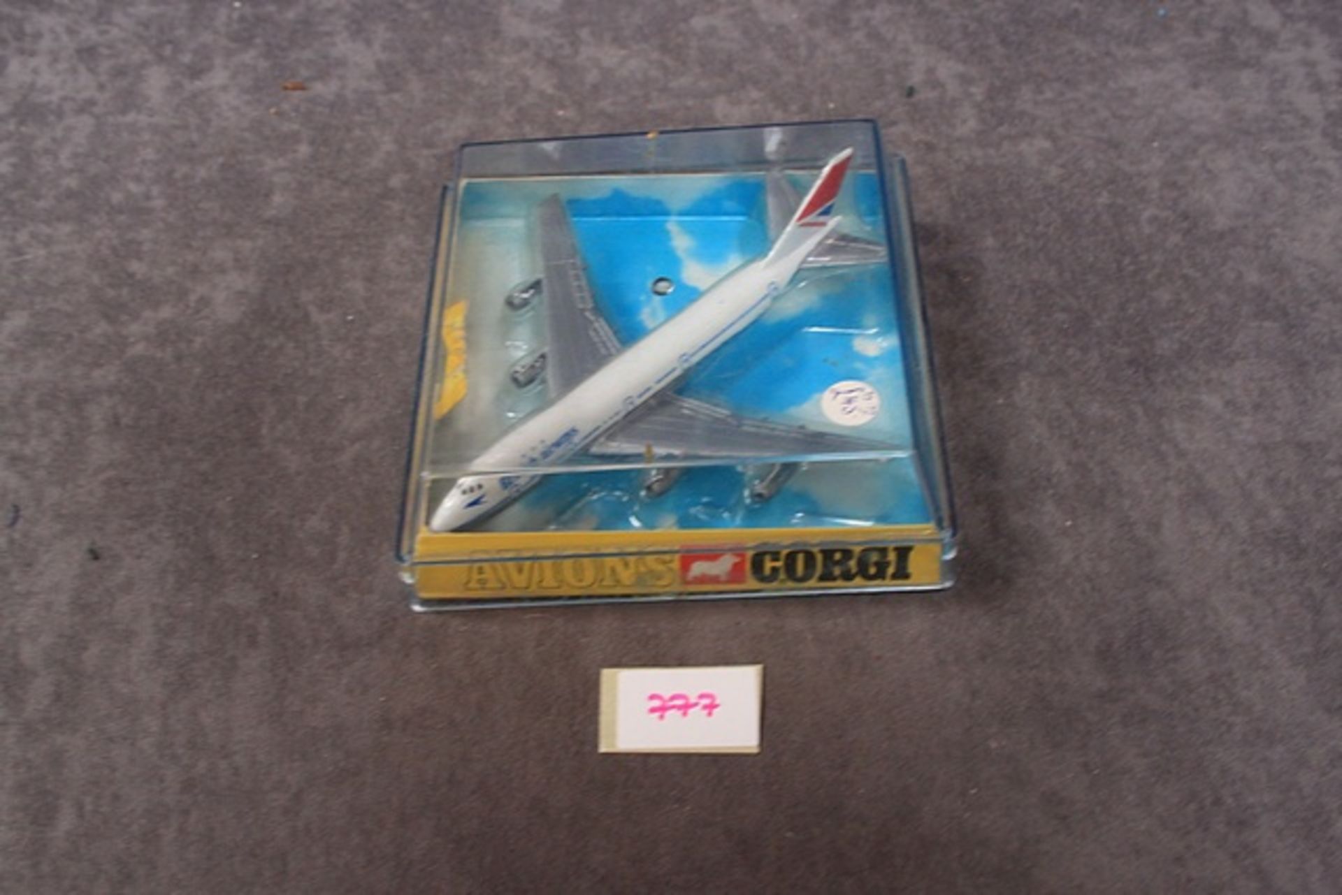 Dinky Toys Diecast # 1303 Lockhead F-104A Starfigther In Perspex Display Box