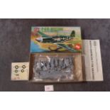 Airfix - 72 Scale P-51B Mustang Pattern No 02066-6 Series 2 On Sprues With Instructions In Box