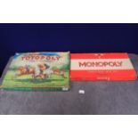 2x boxed board games comprising of; Monopoly & Totopoly