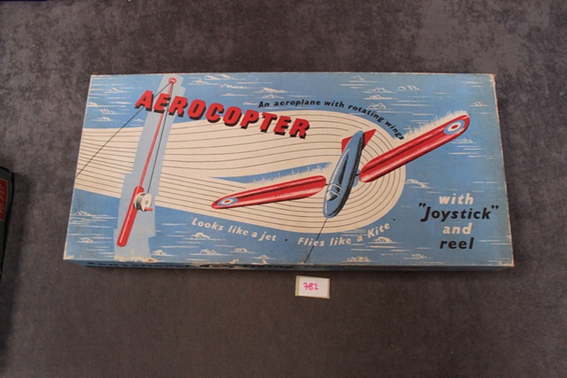 Aerocopter With Joystick And Reel. An Aeroplane With Rotating Wings In Box With Instructions - Image 2 of 2