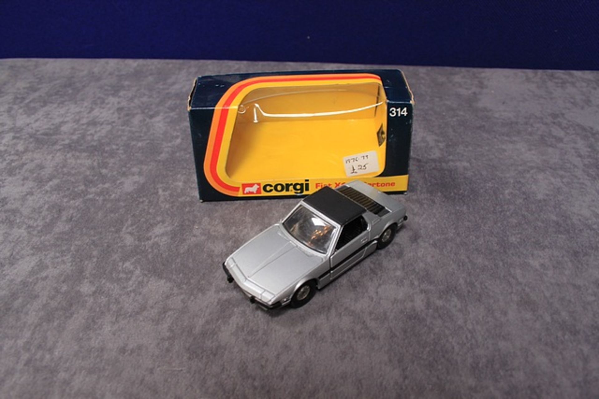 Corgi Diecast Number 314 Fiat X 1/9 Bertone With Excellent Box - Image 2 of 2