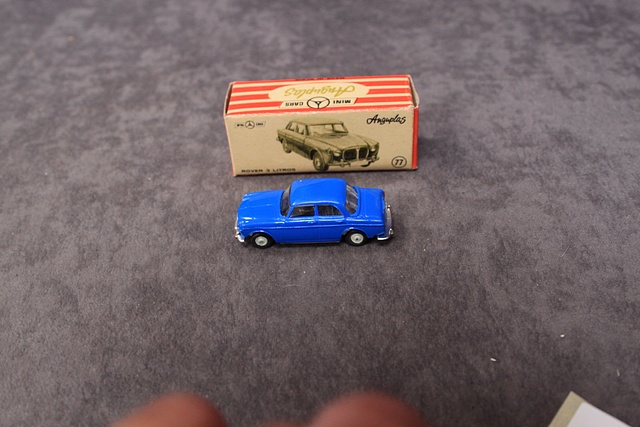 Anguplas (Spain) The Miniature World 1/87 Scale # 24 Rover 3 Ltr In Box