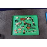 Blue Box (Hong Kong) Plastic Toys Series 77226 Farm Animal Set In Box