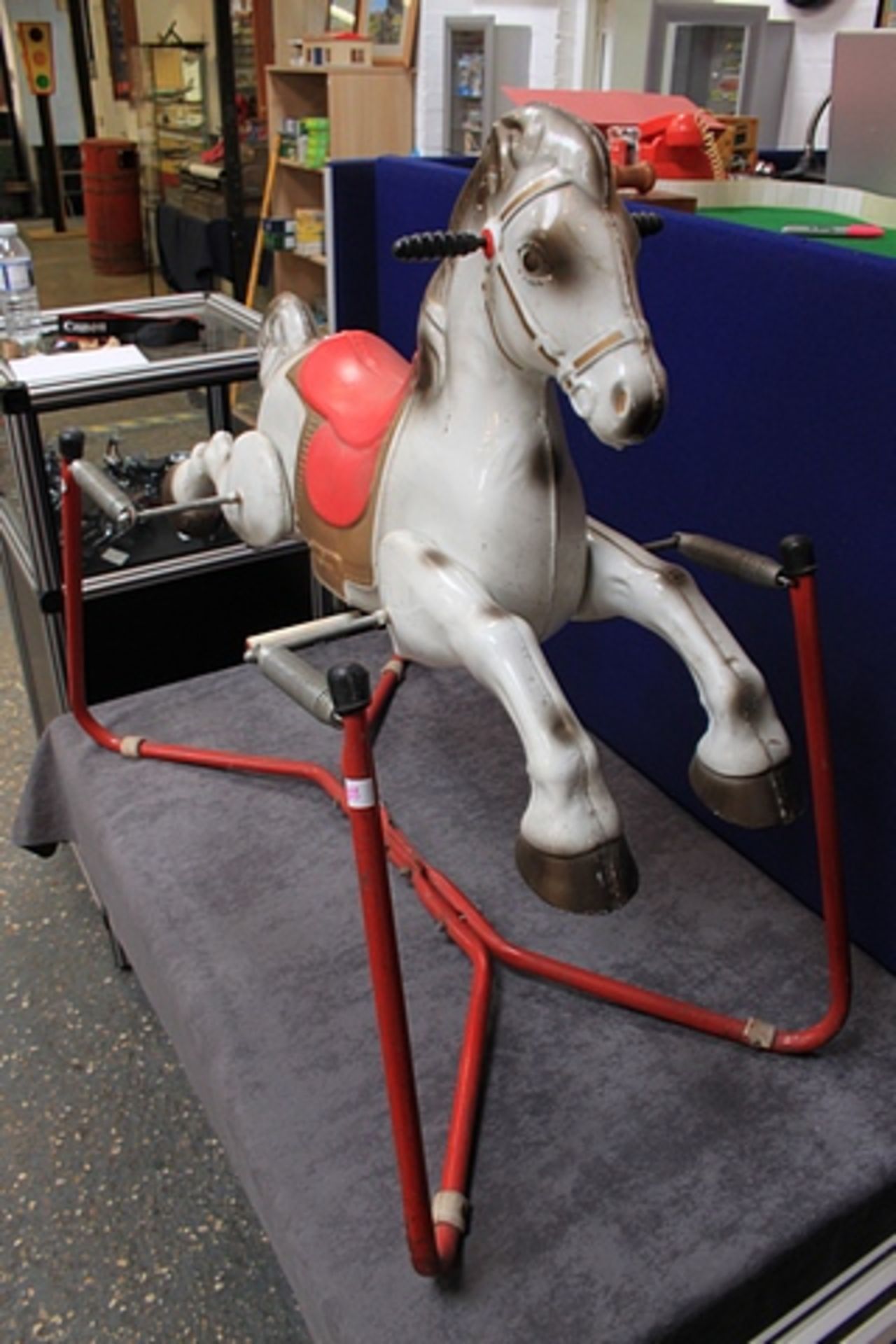 Mobo Prairie King 1950's Metal Rocking Horse - Image 2 of 3