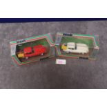 Best (Italy) 2x Model Box diecast cars with presentation box in original box comprising of; number