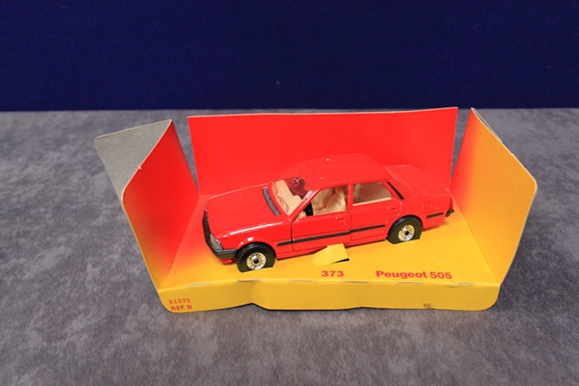 Corgi Diecast Number 373 Peugeot 505 With Very Good Box - Image 2 of 2