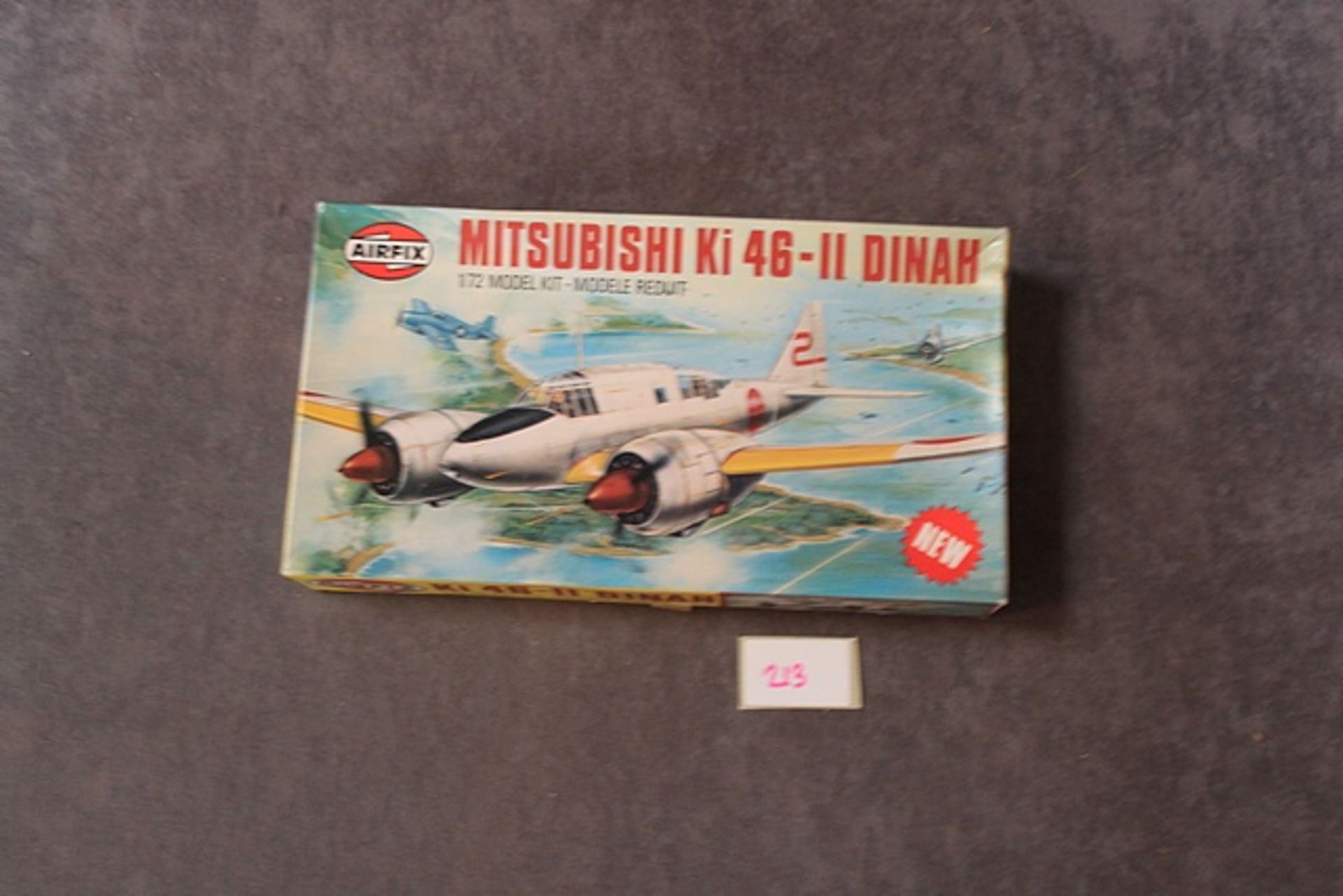 Airfix - 72 Scale Mitsubishi Ki 46-11 Dinah Pattern No 02016-1 Series 2 On Sprues With - Image 2 of 2