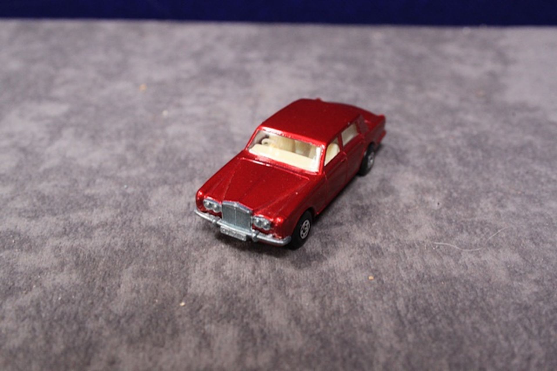 Mint Matchbox Superfast Diecast # 24 Rolls Royce Silver Shadow With Pink Base In Crisp Box