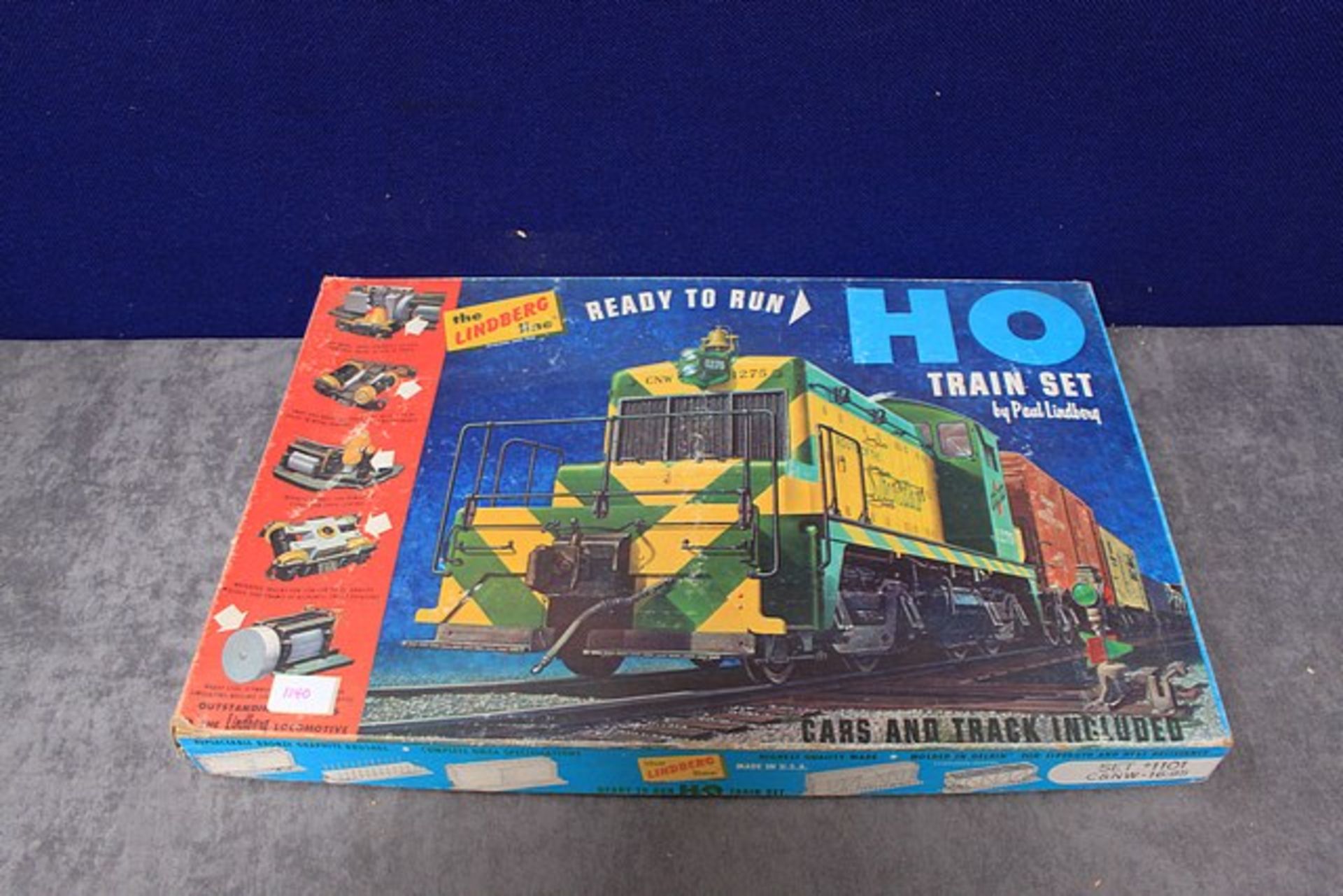 The Lindberg Line Ready to run H0 Train Set in box (Never been out of box) - Image 4 of 5