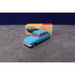 Mint French Dinky Diecast # 537 Renault 16 In Blue In High Quality Repro Boxes
