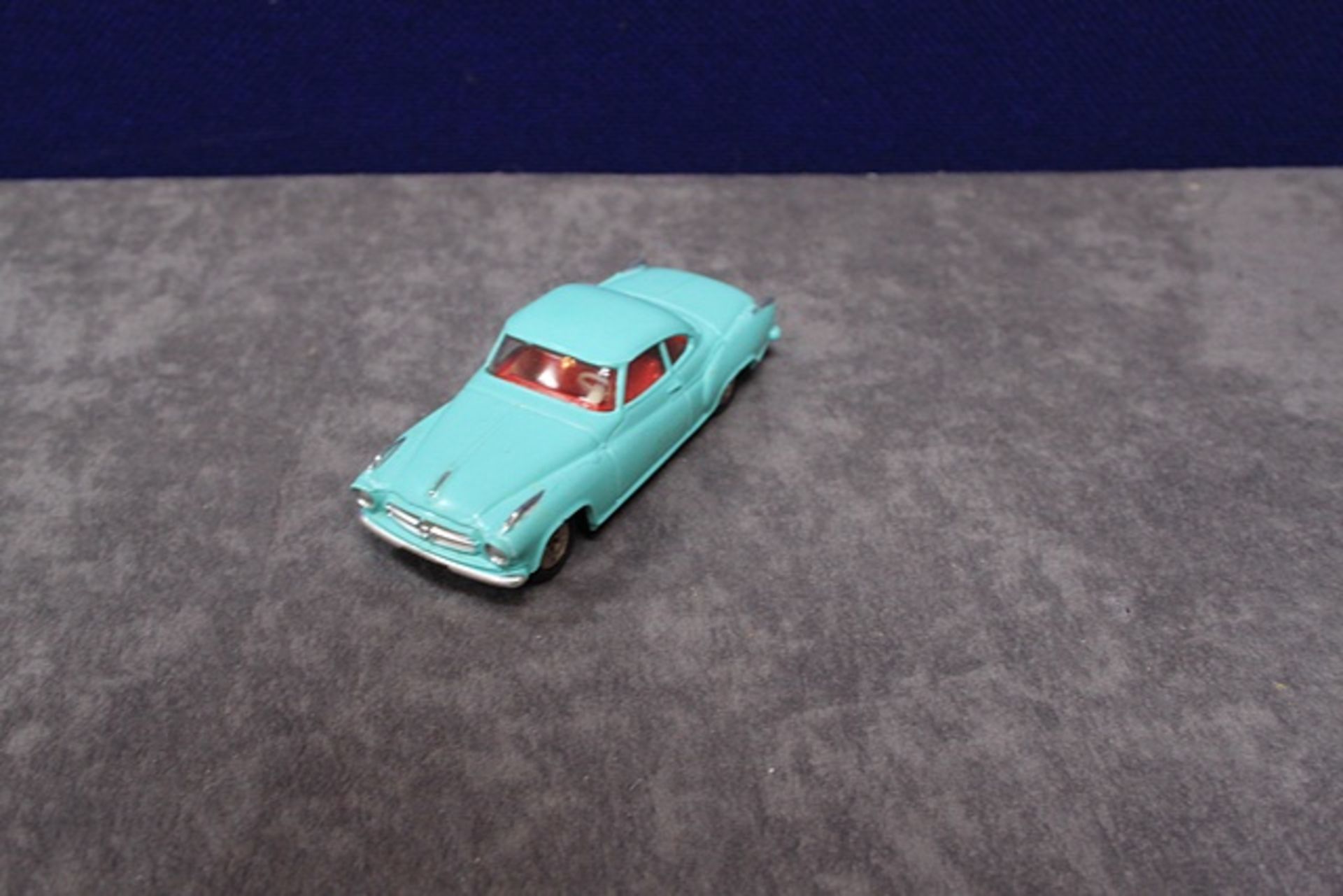 Mint French Dinky Toys Diecast # 549 Coupe Borgward Isabella In light Blue/green In crisp Box