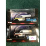 2x Corgi Nine Double Nine Diecast Models, Comprising Of; CC07715 Land Rover Defender RAF Police,