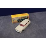 Mint French Dinky Diecast # 525 Commerciale 404 Peugeot In Cream In High Quality Repro Boxes